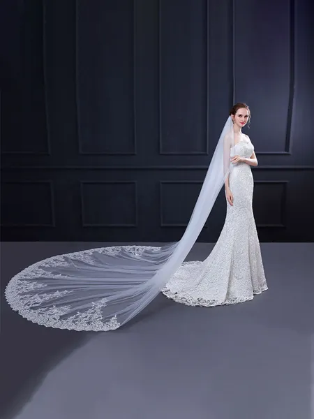 Luxurious Tulle With Lace...