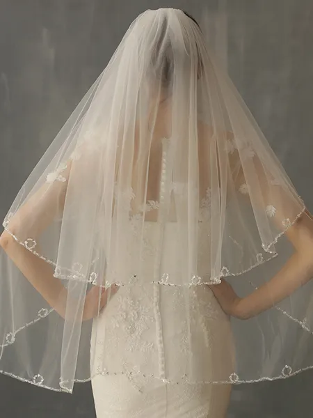 Stunning Tulle Two-Tier...