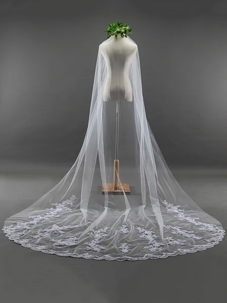 Fancy Tulle With Lace Long...