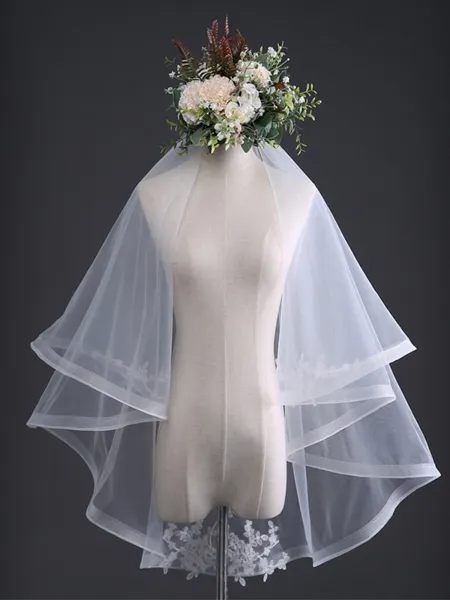 Graceful 2 Layer Tulle With...