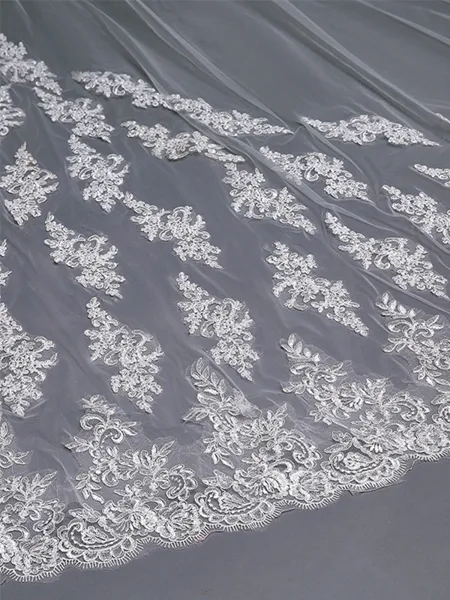 Charming Tulle With Lace...