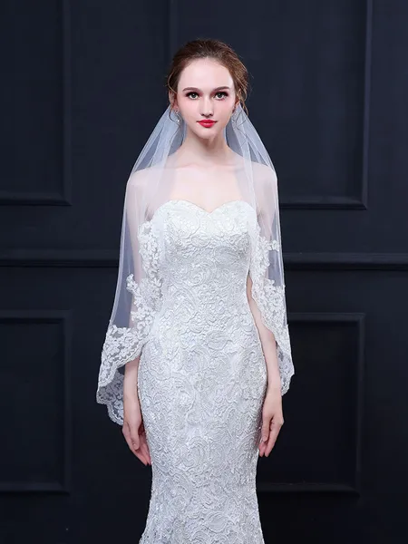 Attractive Tulle With Lace...