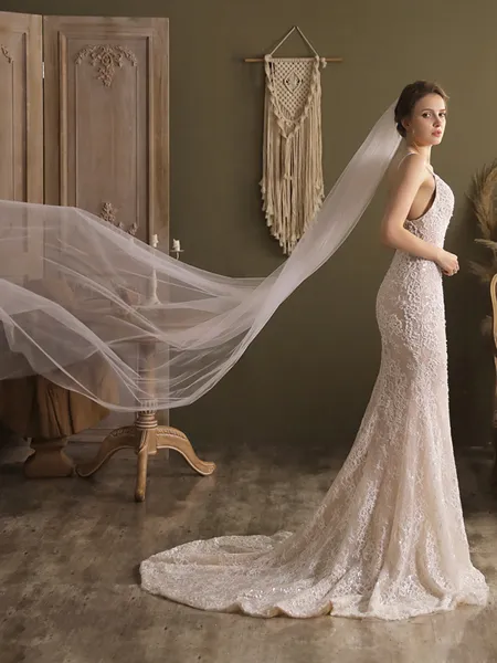 Charming Tulle One-Tier...