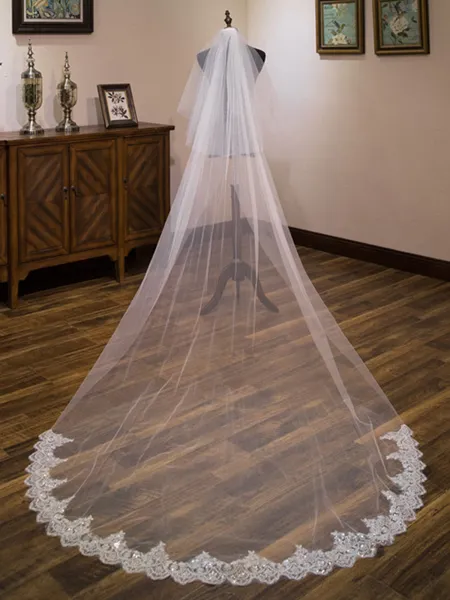 Delicate Tulle Two-Tier...