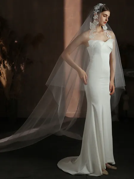 Charming Tulle One-Tier...