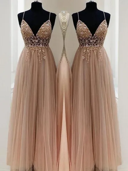 A-line Princess Unique...