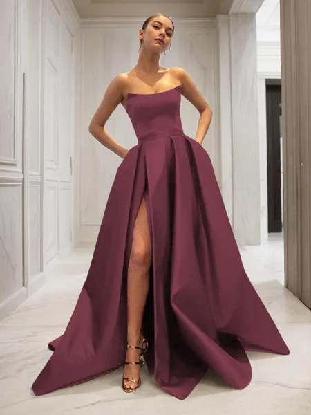 Ball-Gown Strapless...