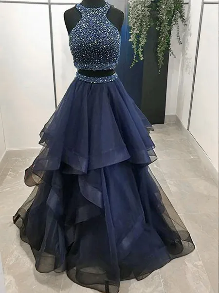 A-line Princess Halter...