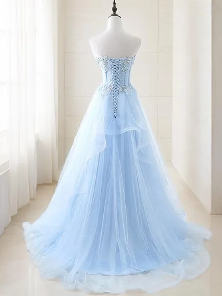 A-line Princess Unique...