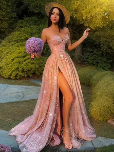 A-line Princess Sweetheart...