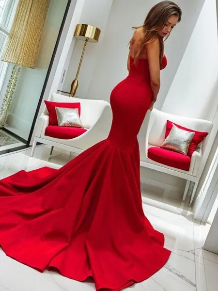 Trumpet/Mermaid Strapless...