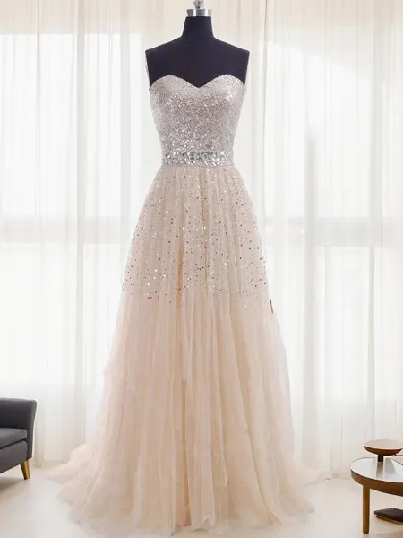 A-line Princess Sweetheart...