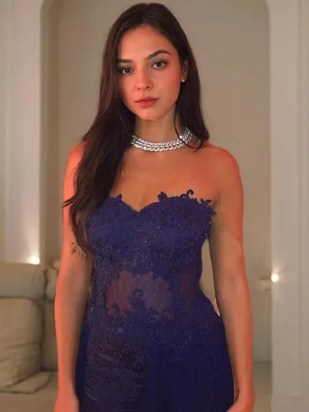 Trumpet/Mermaid Strapless...