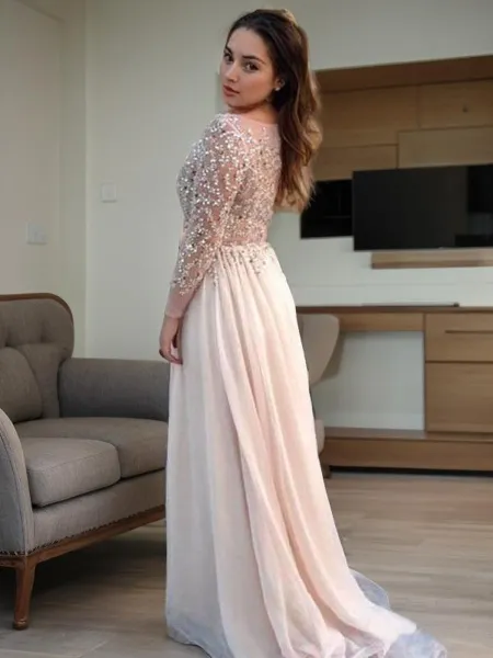 A-line Flattering Bateau...