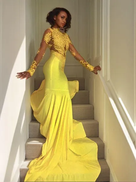 Trumpet/Mermaid High Neck...