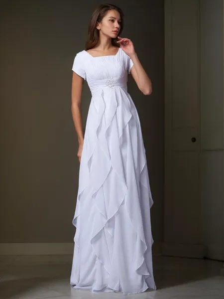 Sheath/Column Square Short...