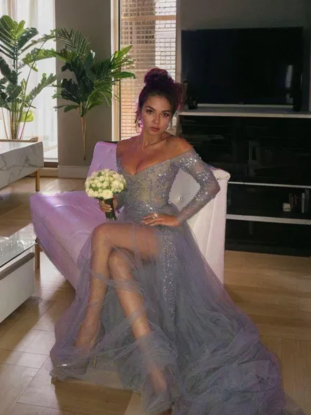 Refined A-line Princess...