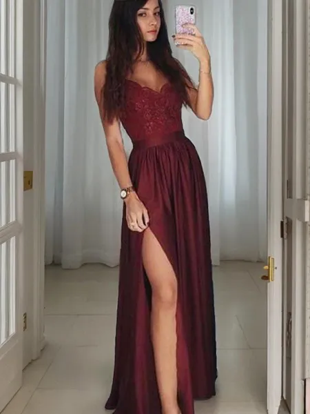 A-line Refined V-Neck...