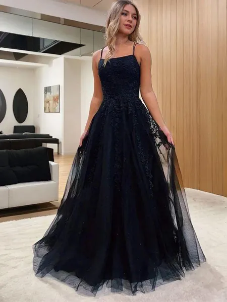 A-line Princess Spaghetti...