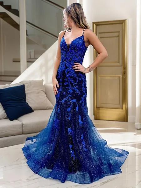 Sheath/Column V-Neck...