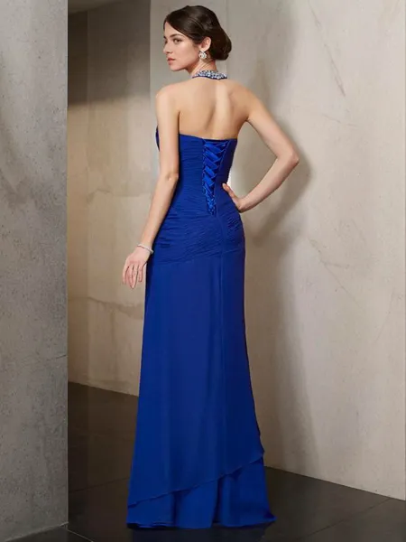 Dreamy Sheath/Column Halter...