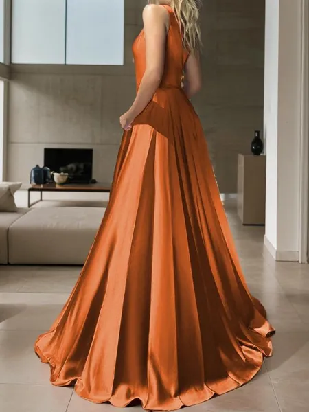 A-line One-Shoulder Fashion...