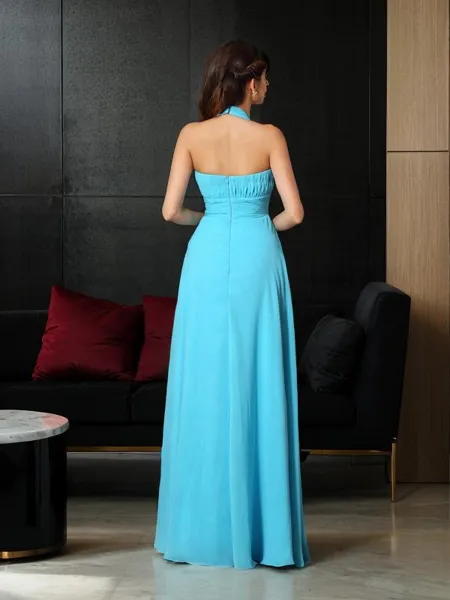 Dreamy A-line Halter...