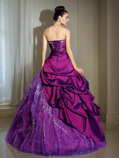 Ball-Gown Strapless...