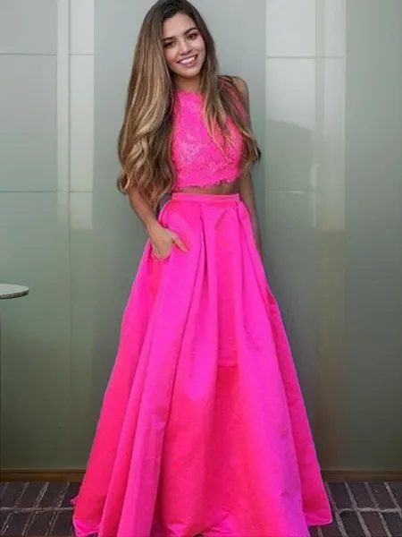 A-line Scoop Sleeveless...