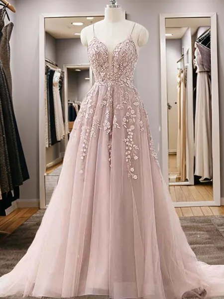 A-line Princess Modest...