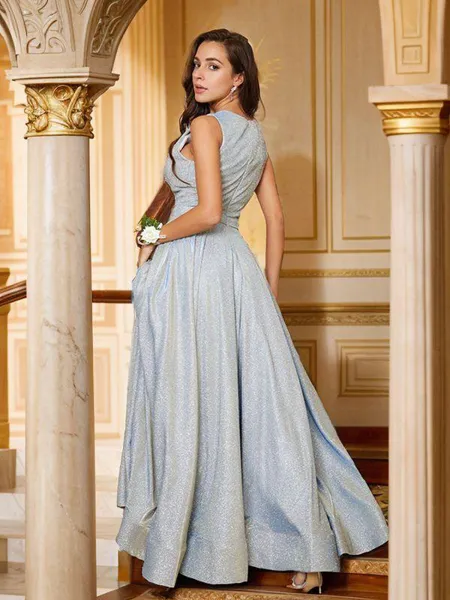 A-line Scoop Charming...