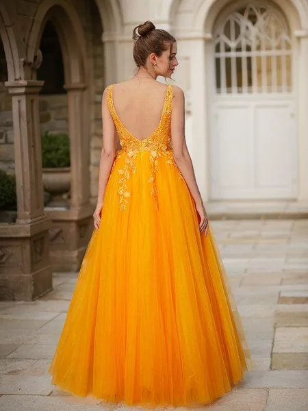 A-line V-Neck Chic...