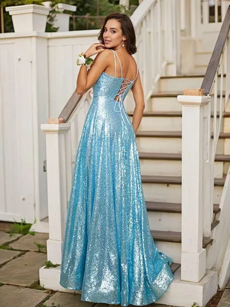 Bedazzling A-line Spaghetti...