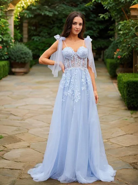 A-line Straps Charming...