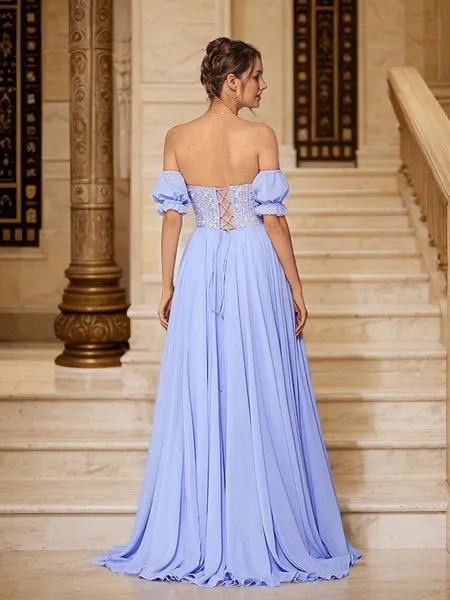 A-line Sweetheart Dreamy...