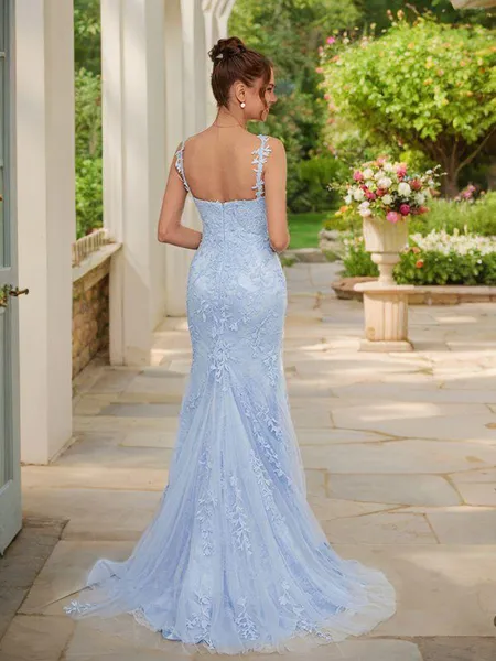 Sheath/Column V-Neck...