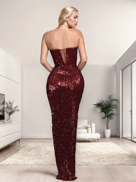 Chic Sheath/Column...