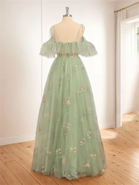 Flattering A-line Cold...