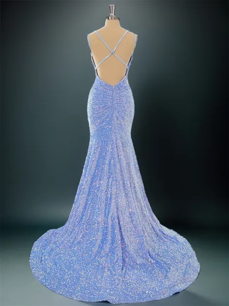 Sheath/Column Snug V-neck...