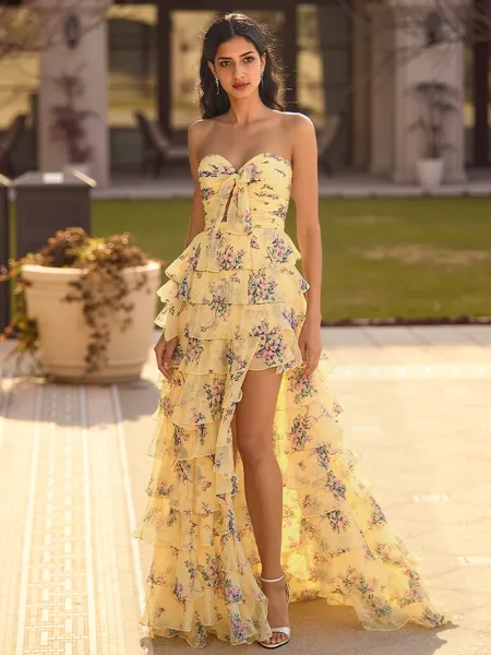 Striking A-Line Sweetheart...