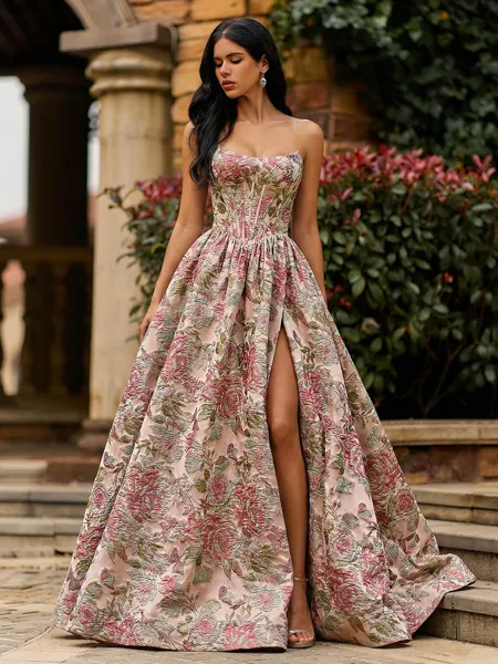 Unique A-Line Straight...