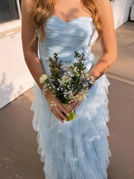 Elegant A-Line Sweetheart...