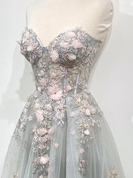 Glamorous A-line Sweetheart...