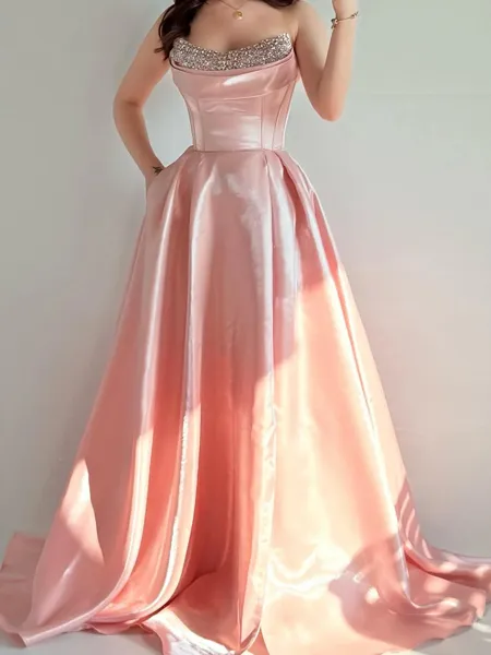 Exquisite A-line Straight...