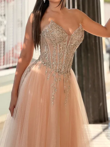 Exquisite A-line Sweetheart...