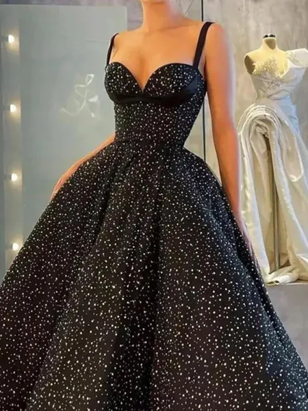 Captivating A-line Straps...