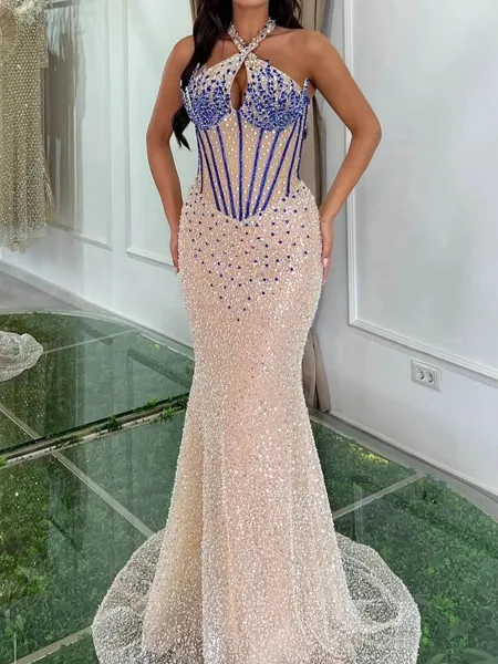 Stunning Sheath Halter...