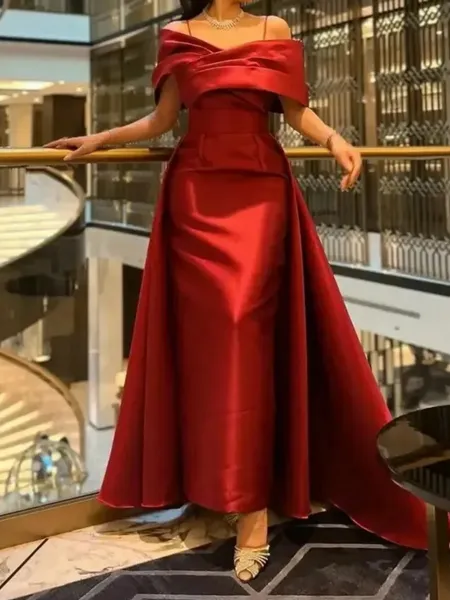 Unique A-line Spaghetti...