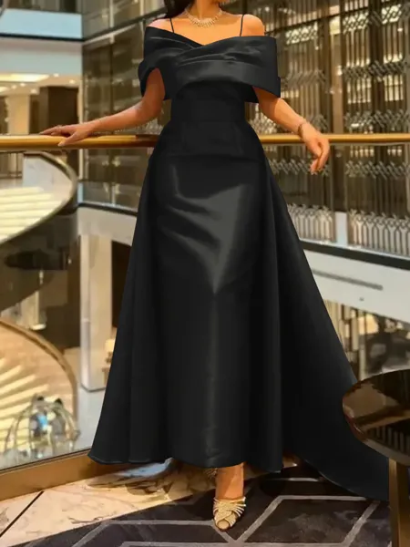 Unique A-line Spaghetti...