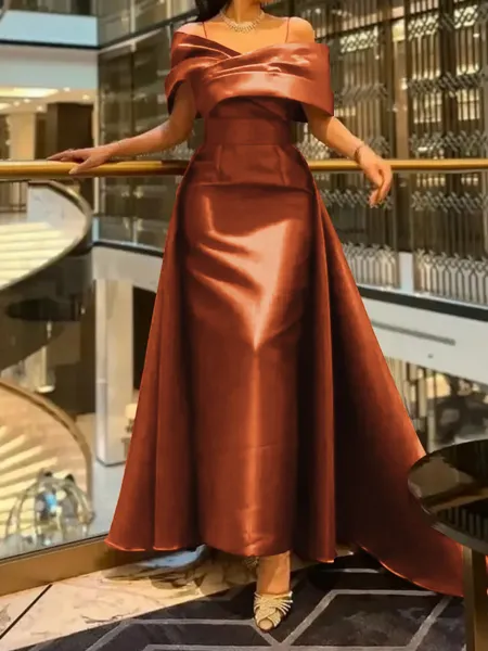 Unique A-line Spaghetti...